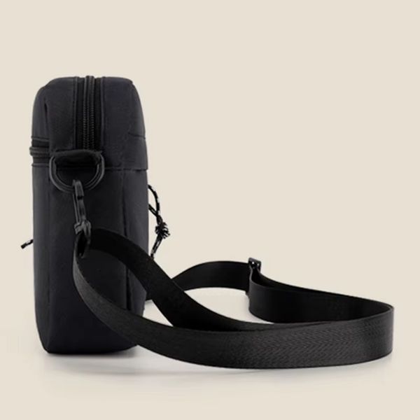 Сумка через плече Instinct Fashion Black з вологостійкої тканини 15486 фото
