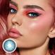 Цветные голубые линзы CrystalOrb Blue + контейнер для хранения в подарок BC28-3 фото 3