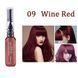 Временная смывающаяся краска для волос красно-коричневая Wine Red 09 5670 фото 1