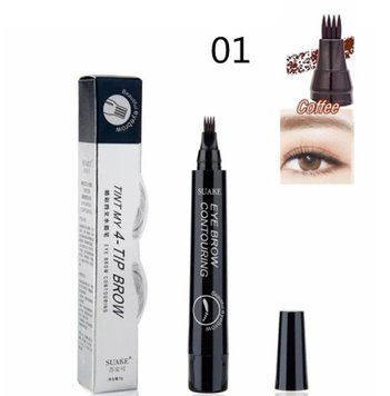 Водостійкий олівець для брів з ефектом мікроблейдингу Tint My 4 &mdash; Tip Brow Темно-коричневий 02 227501 фото