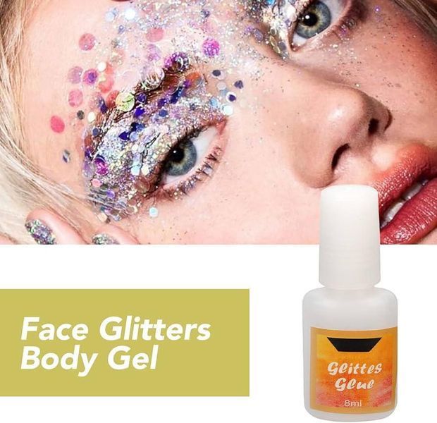 Клей для створення тимчасових блискучих татуювань Glitter Tattoo 03759G фото