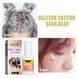 Клей для створення тимчасових блискучих татуювань Glitter Tattoo 03759G фото 10