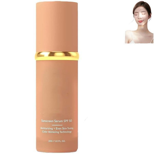 Тональная сыворотка SPF 50 Medium Spectrum Sunscreen Serum увлажняющий тональный крем с защитой от солнца 0045S фото