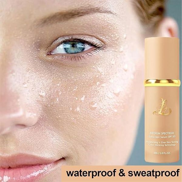 Тональная сыворотка SPF 50 Medium Spectrum Sunscreen Serum увлажняющий тональный крем с защитой от солнца 0045S фото