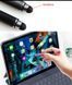 Ёмкостный металлический двухсторонний стилус для рисования 2 в 1 серебристый 2524 фото 7