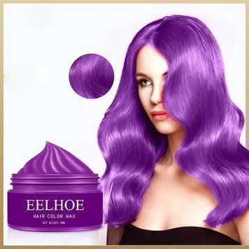Временная смывающаяся краска для волос фиолетовая Violet 9850 фото