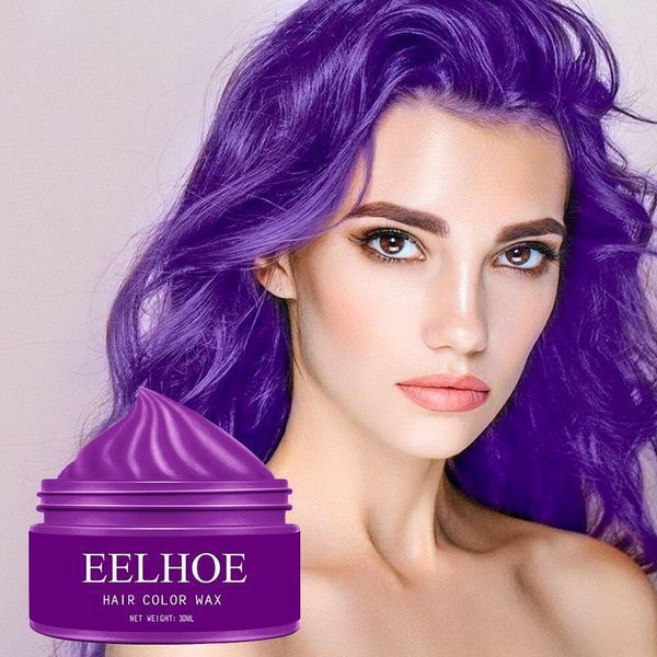 Временная смывающаяся краска для волос фиолетовая Violet 9850 фото