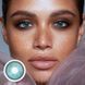 Кольорові блакитні лінзи Misty Rose Blue + контейнер для зберігання в подарунок BC46-3 фото 4