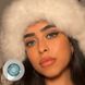 Кольорові блакитні лінзи Misty Rose Blue + контейнер для зберігання в подарунок BC46-3 фото 2