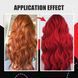 Временная смывающаяся краска для волос красная Red 8950 фото 6
