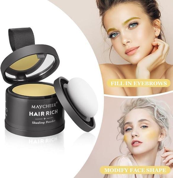 Пудра для маскировки седины и отросших корней Golden Yellow Maycheer 30 68407L фото