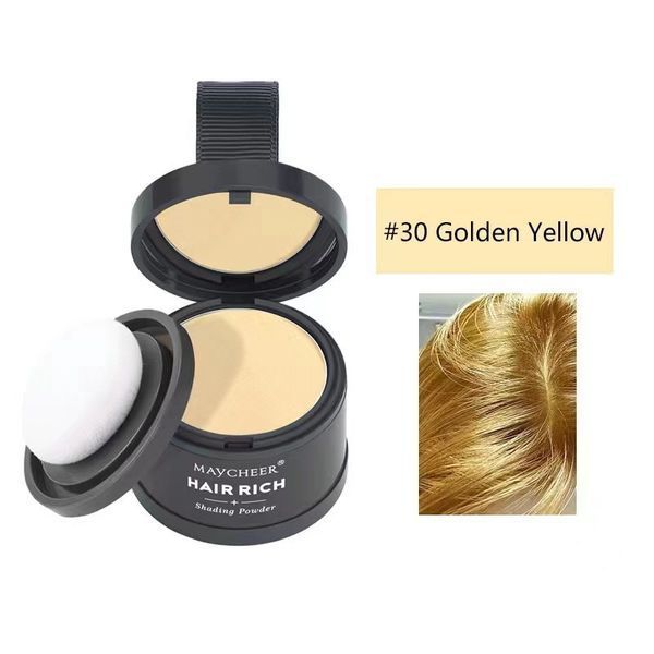 Пудра для маскировки седины и отросших корней Golden Yellow Maycheer 30 68407L фото