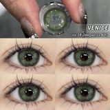 Цветные линзы зелёные Venice Green + контейнер для хранения в подарок 04584VE фото
