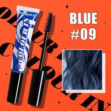 Временная смывающаяся краска для волос синяя Blue 09 5671 фото