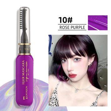Временная смывающаяся краска для волос розово-фиолетовая Rose Purple 5674 фото
