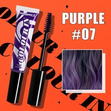 Временная смывающаяся краска для волос фиолетовая Purple 07 5212 фото