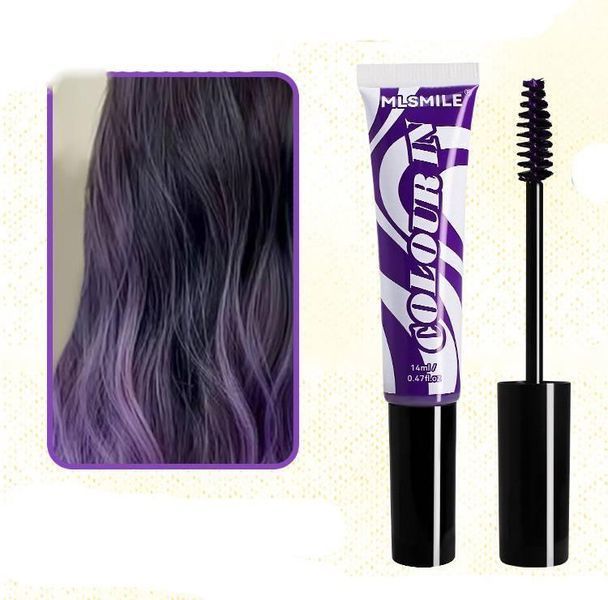 Временная смывающаяся краска для волос фиолетовая Purple 07 5212 фото